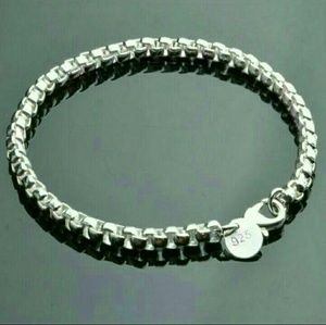 Men's Women's 925 Sterling Silver Bracelet